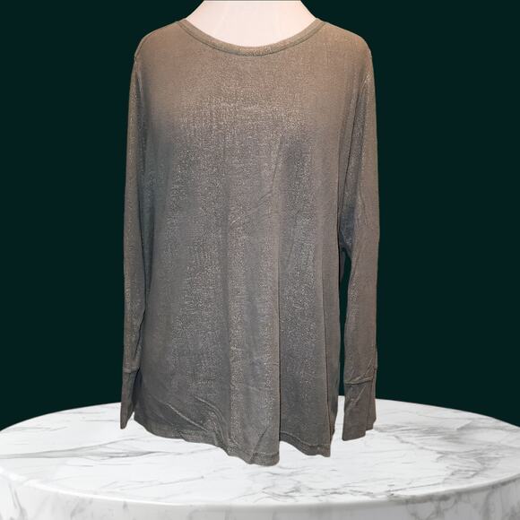 a.n.a. Woman Long Sleeve Shirt Size 2X - Picture 1 of 7